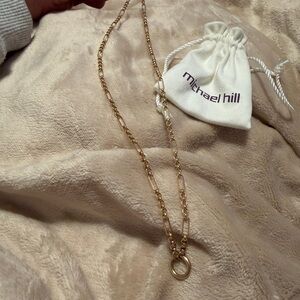 Micheal Hill 10K Gold Pendant Necklace